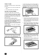 Предварительный просмотр 22 страницы Tricity Bendix BS 613/2 Operating And Installation Instructions