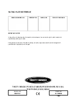 Preview for 40 page of Tricity Bendix BS 613/2 Operating And Installation Instructions