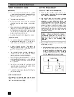 Preview for 8 page of Tricity Bendix BS 615 SO Operating And Installation Instructions