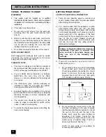 Preview for 8 page of Tricity Bendix BS 680 Operating And Installation Instructions