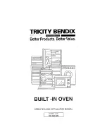 Preview for 1 page of Tricity Bendix BS 690 GR Operating And Installation Manual