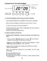 Preview for 20 page of Tricity Bendix BS670 Operating And Installation Instructions