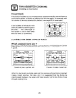 Preview for 25 page of Tricity Bendix BS670 Operating And Installation Instructions