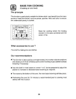 Preview for 31 page of Tricity Bendix BS670 Operating And Installation Instructions