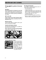 Preview for 18 page of Tricity Bendix BW 650 Operating And Installation Instructions