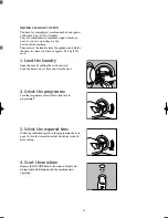 Preview for 11 page of Tricity Bendix BWD 1011 Operating & Installation Instructions Manual