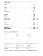 Предварительный просмотр 2 страницы Tricity Bendix CAW 1000 Operating And Installation Instructions