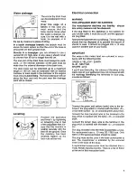 Предварительный просмотр 5 страницы Tricity Bendix CAW 1000 Operating And Installation Instructions