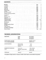 Preview for 2 page of Tricity Bendix CAW 800 Operating And Installation Instructions