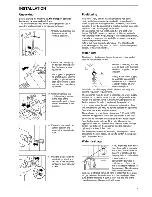 Preview for 5 page of Tricity Bendix CAW 810 Operating And Installation Instructions