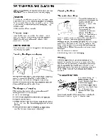 Preview for 15 page of Tricity Bendix CAW 810 Operating And Installation Instructions