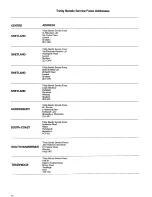 Preview for 22 page of Tricity Bendix CAW1010 Operating And Installation Instructions