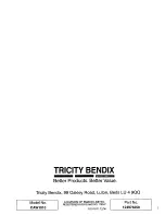 Preview for 23 page of Tricity Bendix CAW1010 Operating And Installation Instructions