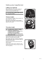 Preview for 8 page of Tricity Bendix CDW 101 Operating And Installation Instructions