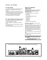 Preview for 11 page of Tricity Bendix CDW 101 Operating And Installation Instructions