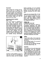 Preview for 9 page of Tricity Bendix CDW012 Operating And Installation Manual