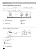 Preview for 16 page of Tricity Bendix CHEVIOT Operating And Installation Instructions