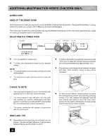 Preview for 32 page of Tricity Bendix CHEVIOT Operating And Installation Instructions