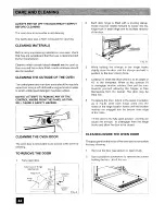 Preview for 44 page of Tricity Bendix CHEVIOT Operating And Installation Instructions