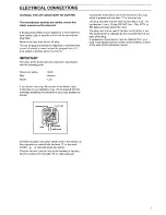 Preview for 6 page of Tricity Bendix CIW 800 Operating And Installation Instructions