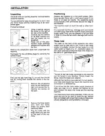 Preview for 4 page of Tricity Bendix CPW 1000 Operating And Installation Instructions