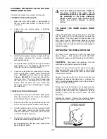 Preview for 28 page of Tricity Bendix CSE551 Operating & Installation Instructions Manual