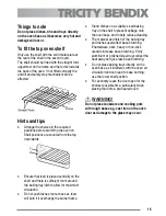 Preview for 15 page of Tricity Bendix CSG500 User Manual