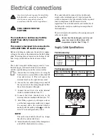 Preview for 21 page of Tricity Bendix CSIE 223W Instruction Booklet