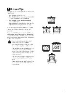 Preview for 7 page of Tricity Bendix CSIE 503 Instruction Booklet