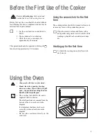 Preview for 9 page of Tricity Bendix CSIE 506 X Instruction Booklet