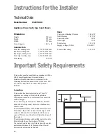 Preview for 24 page of Tricity Bendix CSIE 506 X Instruction Booklet