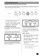 Preview for 11 page of Tricity Bendix CSIE316 Operating And Installation Instructions