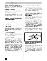 Preview for 20 page of Tricity Bendix CSIE316 Operating And Installation Instructions