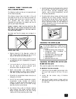 Preview for 21 page of Tricity Bendix CSIE316 Operating And Installation Instructions