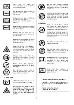 Preview for 7 page of Tricity Bendix CSIE317 Operating & Installation Instructions Manual