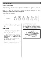 Preview for 15 page of Tricity Bendix CSIE317 Operating & Installation Instructions Manual