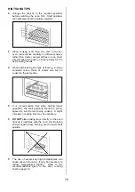 Preview for 18 page of Tricity Bendix CSIE317 Operating & Installation Instructions Manual