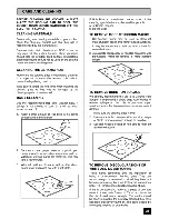 Preview for 25 page of Tricity Bendix CSIE500 Operating And Installation Instructions