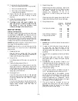 Preview for 15 page of Tricity Bendix CSIE508 Operating And Installation Instructions