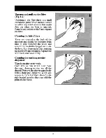 Preview for 16 page of Tricity Bendix De Luxe 71678 Operating And Installation Manual