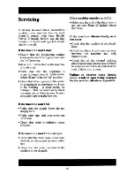 Preview for 19 page of Tricity Bendix De Luxe 71678 Operating And Installation Manual