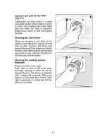 Preview for 16 page of Tricity Bendix De Luxe AW400 Operating And Installation Manual