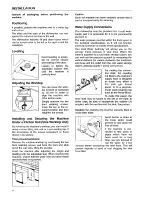 Preview for 4 page of Tricity Bendix DH 100 Operating And Installation Manual