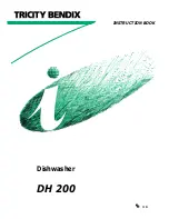 Tricity Bendix DH 200 Instruction Book preview