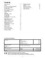 Preview for 2 page of Tricity Bendix DH 200 Instruction Book