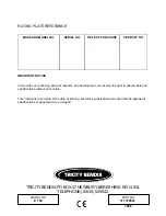 Предварительный просмотр 56 страницы Tricity Bendix E 750 Operating And Installation Instructions