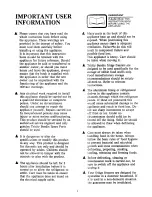 Preview for 2 page of Tricity Bendix ECD019 Operating And Installation Instructions