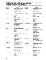 Preview for 12 page of Tricity Bendix ES 105 Instruction Booklet