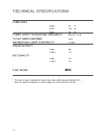 Preview for 16 page of Tricity Bendix FD 792 Operating And Installation Instructions