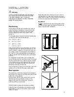 Предварительный просмотр 15 страницы Tricity Bendix FD 855 SI Operating And Installation Instructions